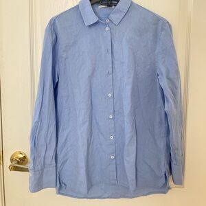 Mango blue shirt size 4